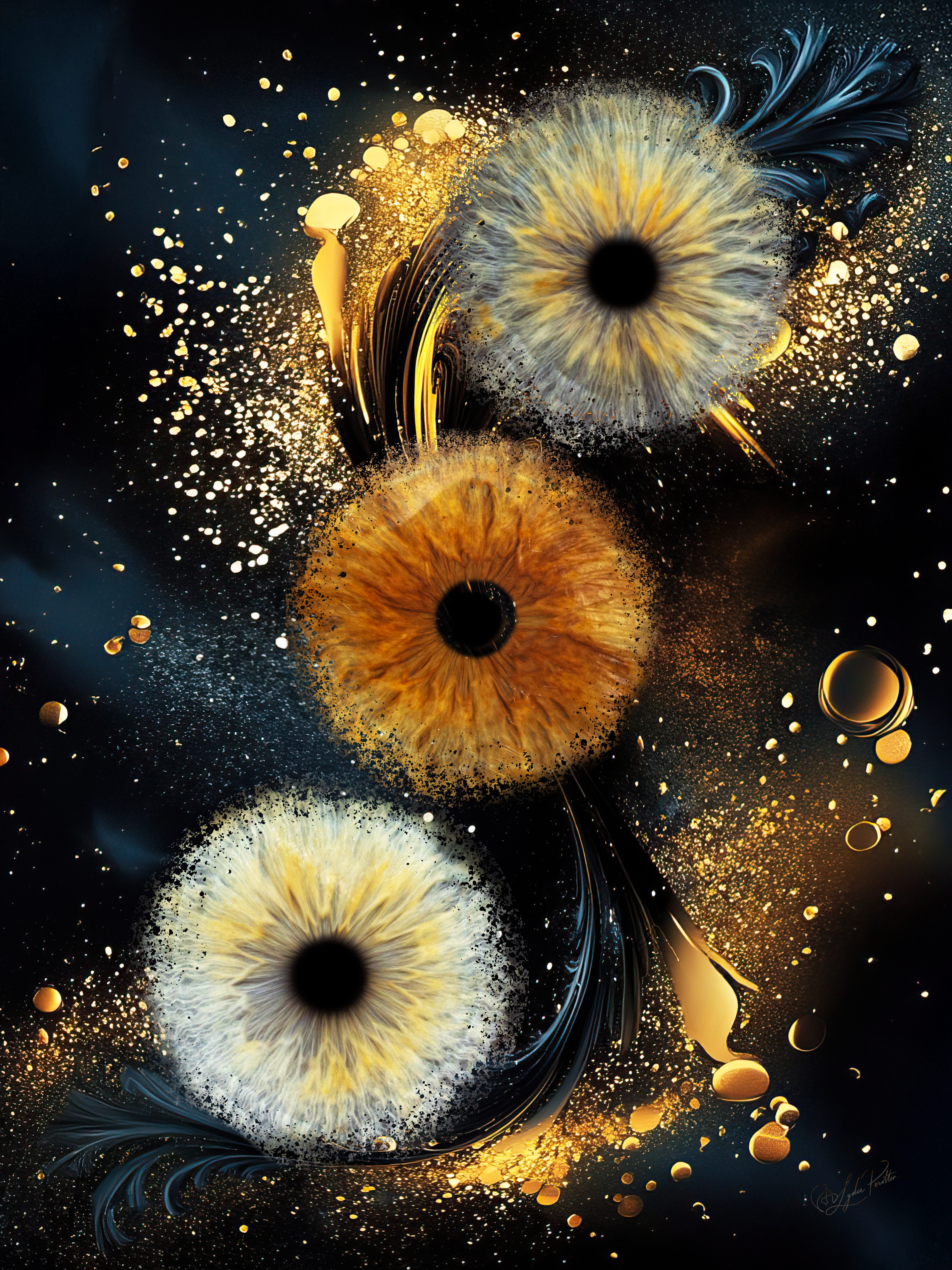 seance photo shooting iris tableau yeux galaxie artistique rhone alpes lyon bourgin jallieu grenoble chambery cremieu morestel